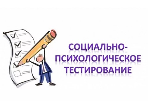 Социально-психологическое тестирование обучающихся 2024.